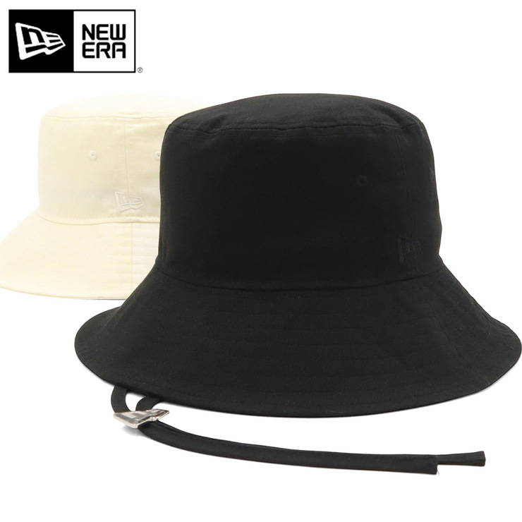 NEW ERA（ニューエラ） バケットハット ジュエリーチャーム付き 無地