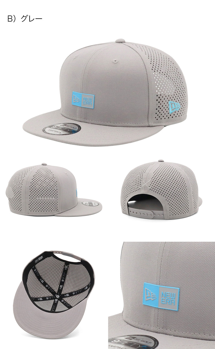 NEW ERA（ニューエラ） ゴルフキャップ 9FIFTY メッシュレーザー