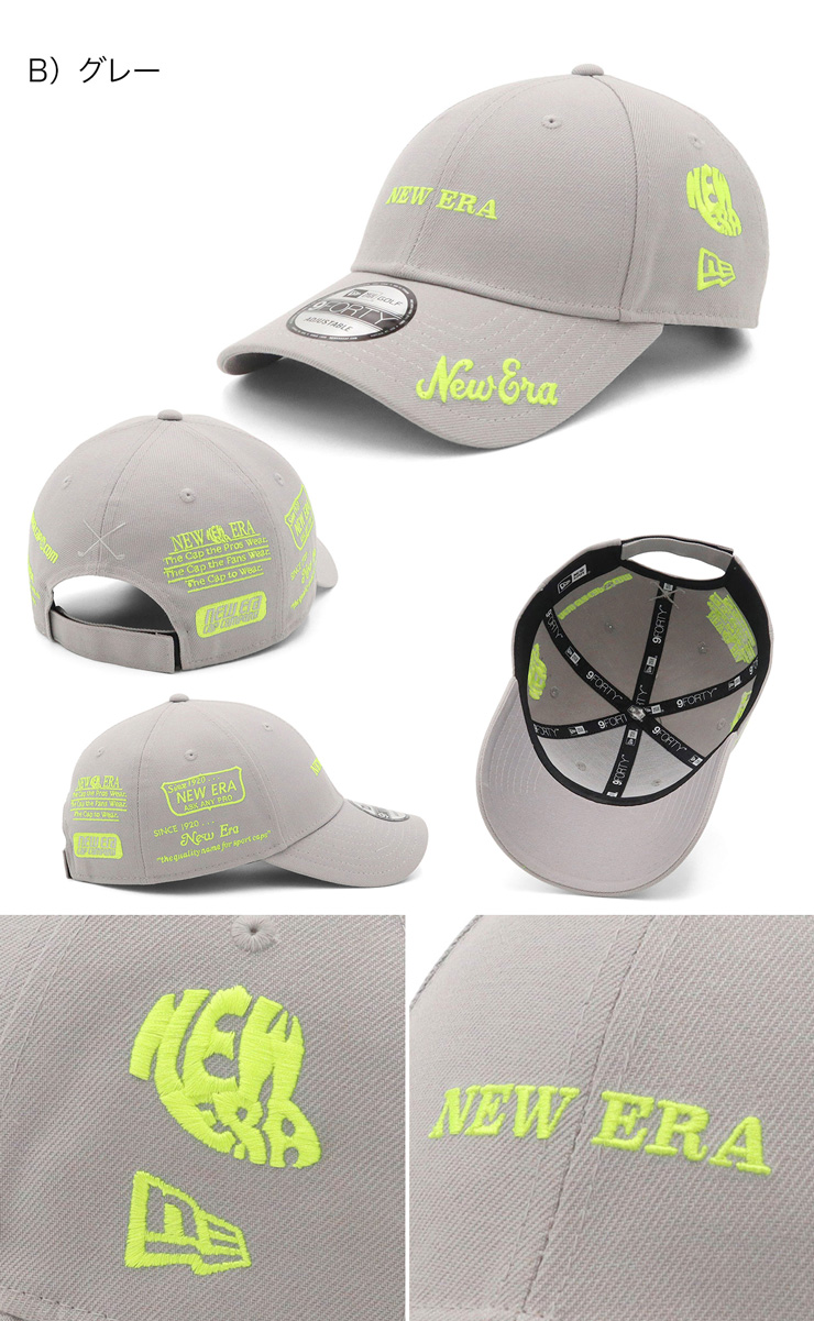 NEW ERA（ニューエラ） ゴルフキャップ 9FORTY アーカイブロゴ
