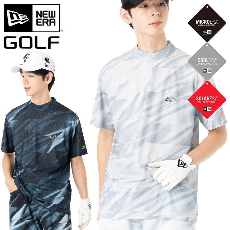 NEW ERA（ニューエラ） ニューエラゴルフ ミッドネック半袖Tシャツ