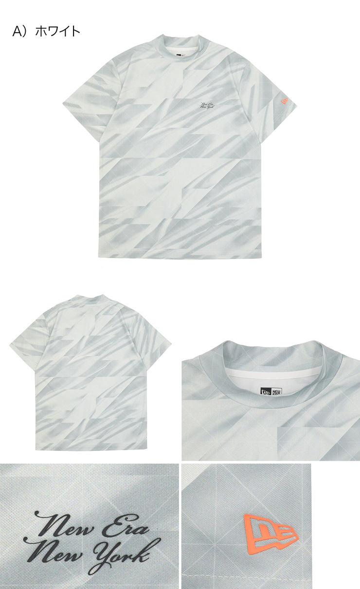 NEW ERA（ニューエラ） ニューエラゴルフ ミッドネック半袖Tシャツ