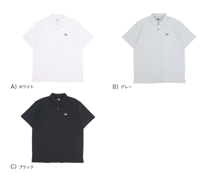 NEW ERA（ニューエラ） ゴルフ 半袖ポロシャツ : ONSPOTZ Yahoo