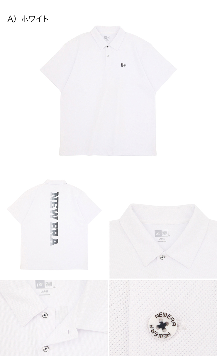 NEW ERA（ニューエラ） ゴルフ 半袖ポロシャツ : ONSPOTZ Yahoo