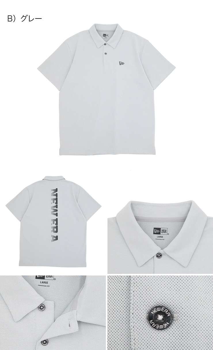 NEW ERA（ニューエラ） ゴルフ 半袖ポロシャツ : ONSPOTZ Yahoo