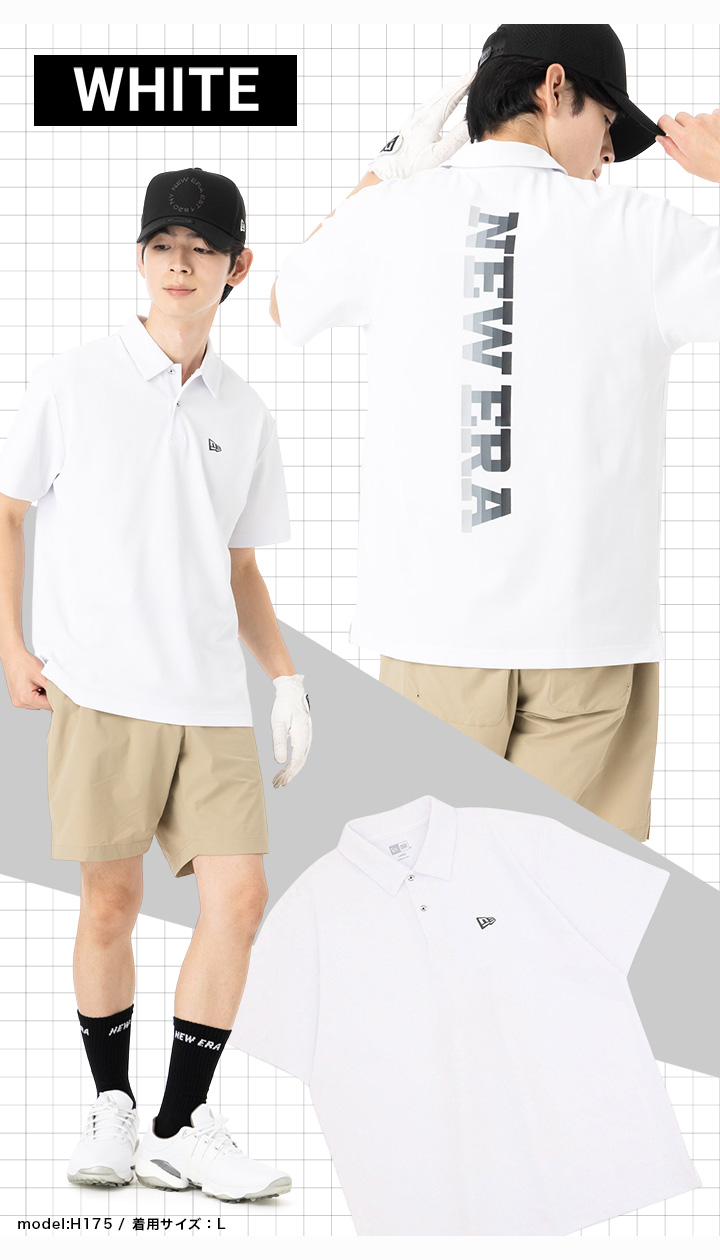 NEW ERA（ニューエラ） ゴルフ 半袖ポロシャツ : ONSPOTZ Yahoo