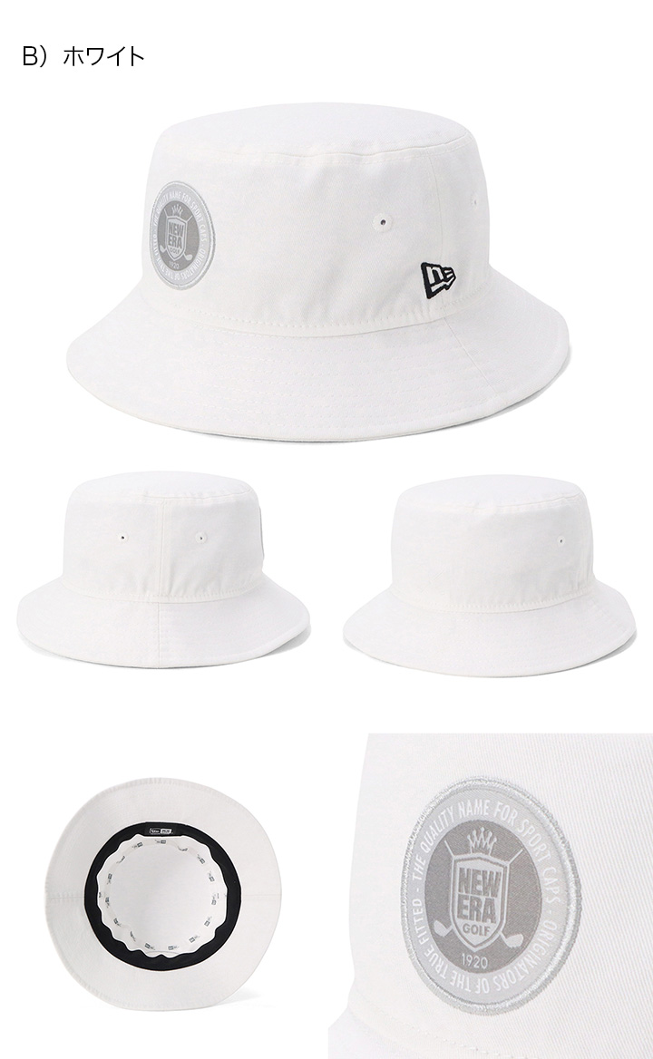 完売品⭐️新品タグ付き ❤️Sサイズ ANEW ロゴ　バケハ　ホワイト　UNISEX NEW ERA（ニューエラ） ゴルフ バケットハット : ONSPOTZ Yahoo