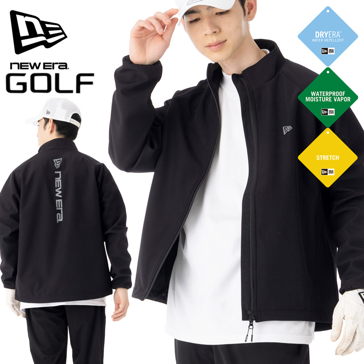 NEW ERA（ニューエラ） ゴルフ フルジップシェルジャケット 防風