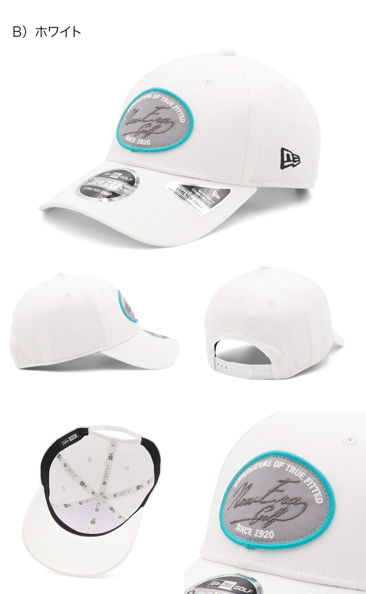 NEW ERA（ニューエラ） ゴルフキャップ 9FORTY ストレッチ : ONSPOTZ