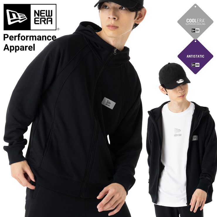 NEW ERA（ニューエラ） パフォーマンスアパレル ジップパーカー