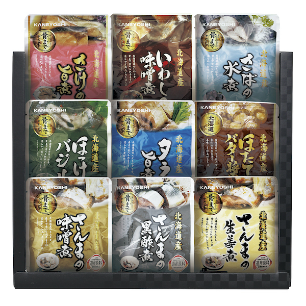 Yahoo! Yahoo!ショッピング(ヤフー ショッピング)北海道産 おさかな旨煮詰合せ A HKDF-A9 内祝い お中元 お彼岸 お祝い 父の日