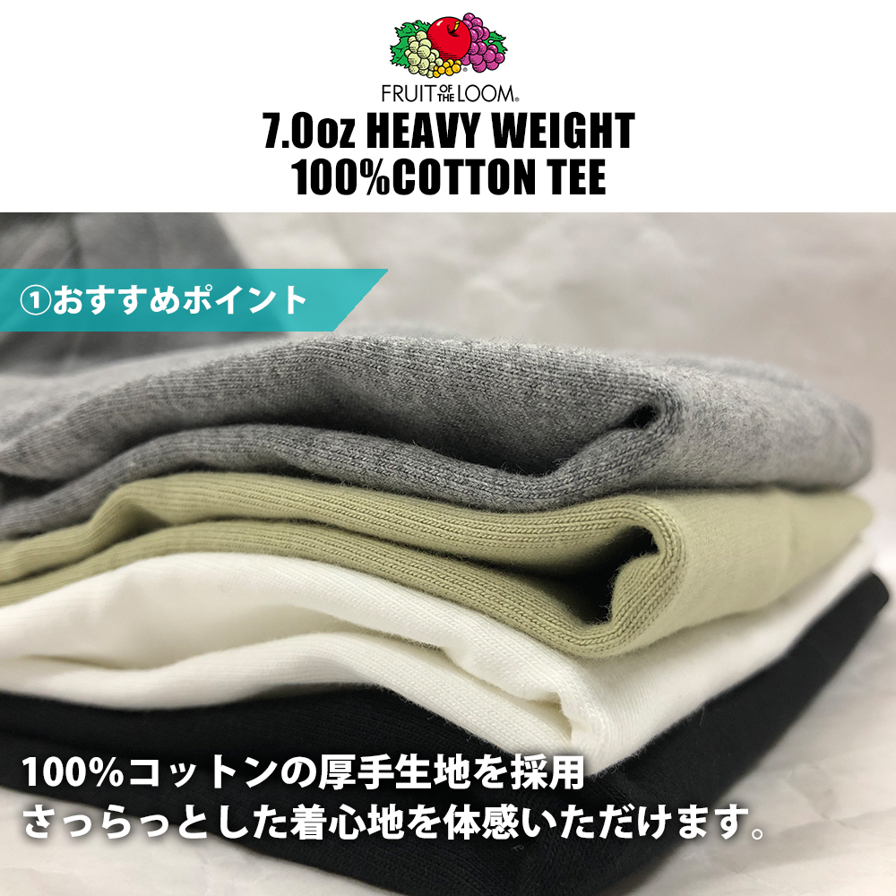 フルーツオブザルーム Tシャツ 無地 ポケなし