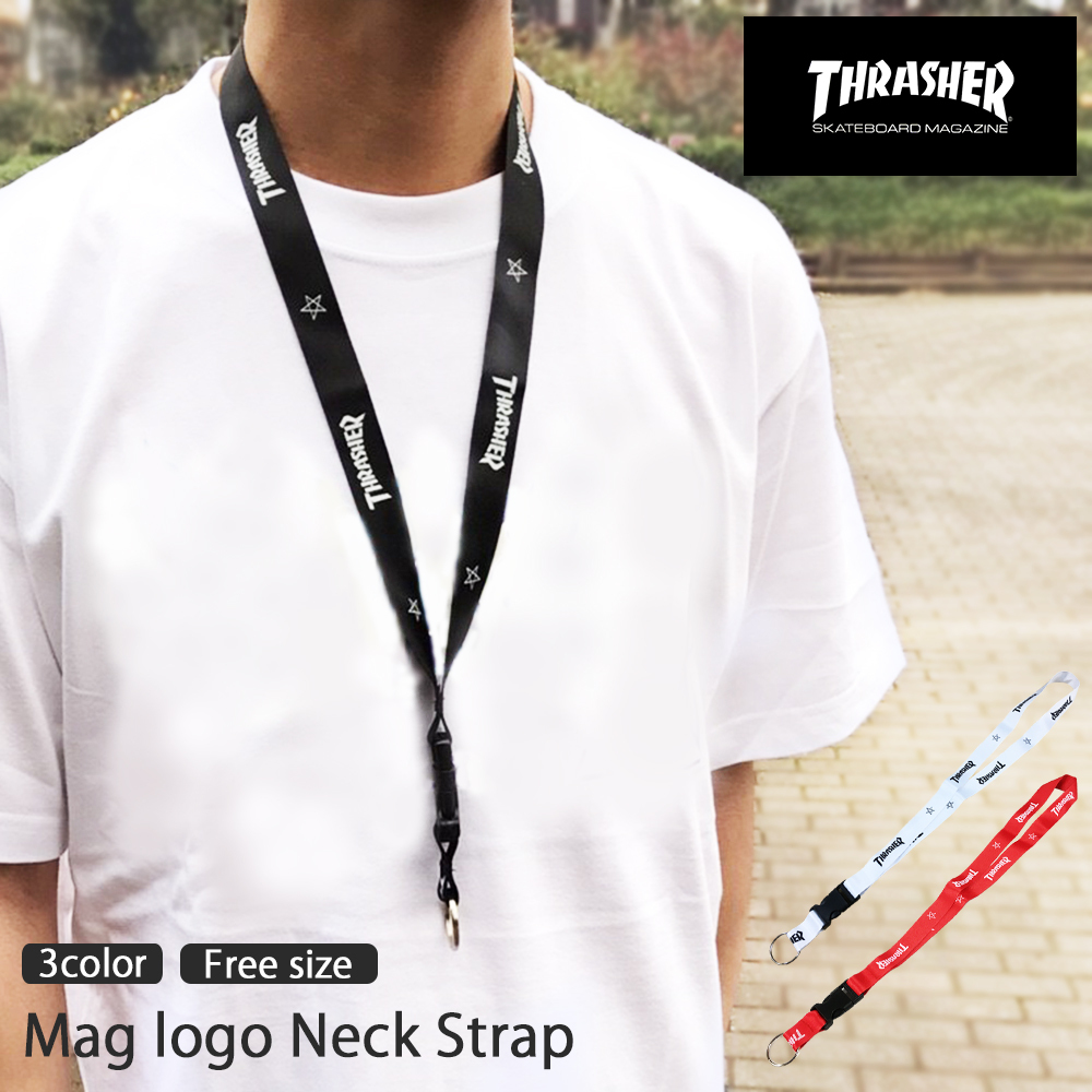 THRASHER（スラッシャー） ランヤード ネックストラップ ネックピース