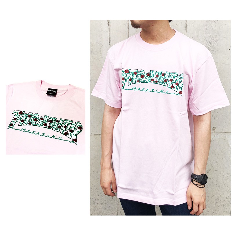 スラッシャー　THRASHER Tシャツ　2枚セット THRASHER スラッシャー 半袖Tシャツ メンズ COMIC PRINTS S／S