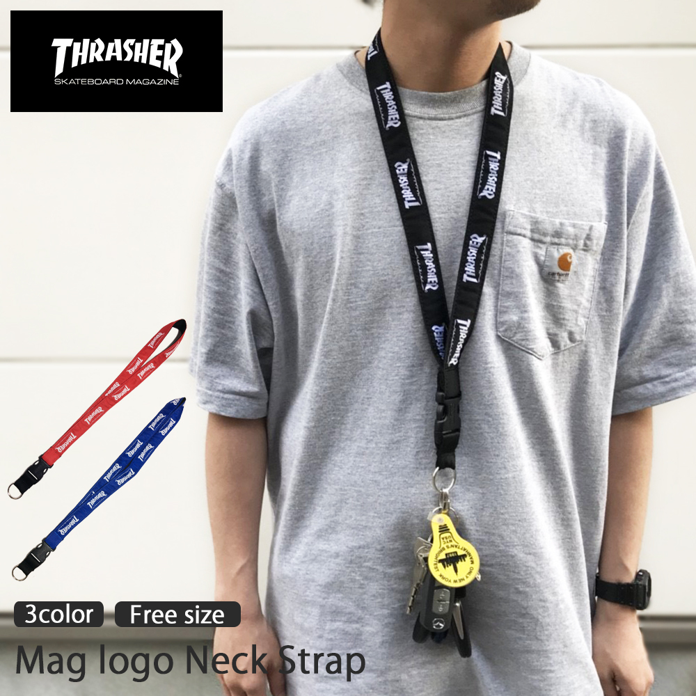 THRASHER（スラッシャー） ランヤード ネックストラップ ネックピース