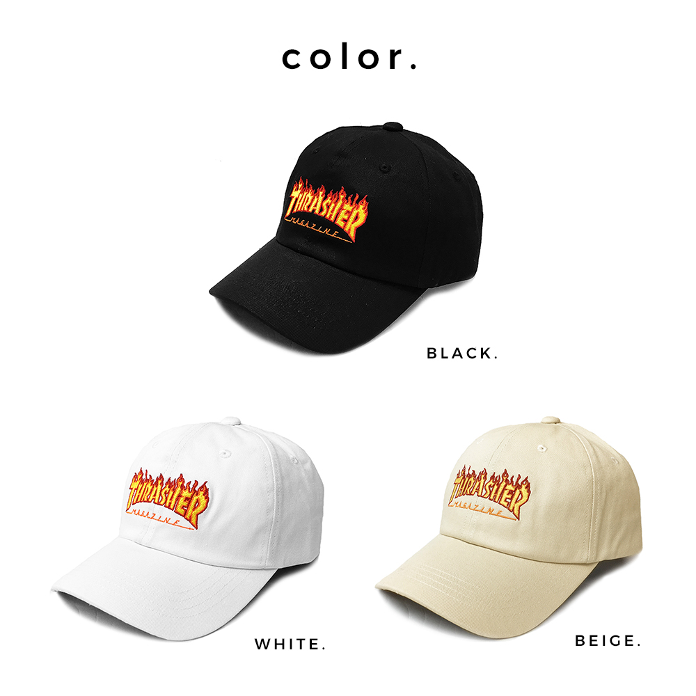 スラッシャー キャップ メンズ レディース THRASHER cap 帽子