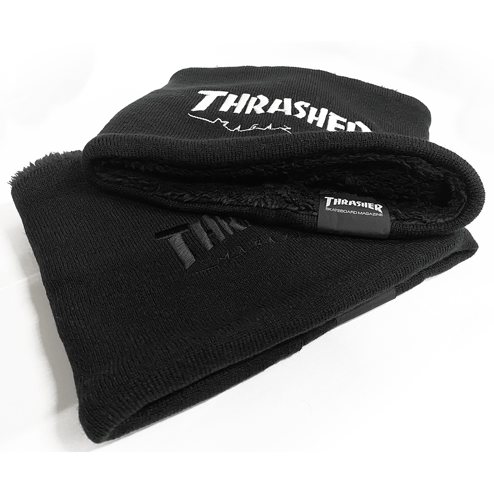 ゆうパケット送料無料】THRASHER スラッシャー ネックウォーマー リバーシブル ネックゲーター 首巻き 刺繍 ブラック 黒 通勤 通学 防寒  スポーツ 21th-k50 :thrasher304-21th-k50-0611:capsule - 通販 - Yahoo!ショッピング