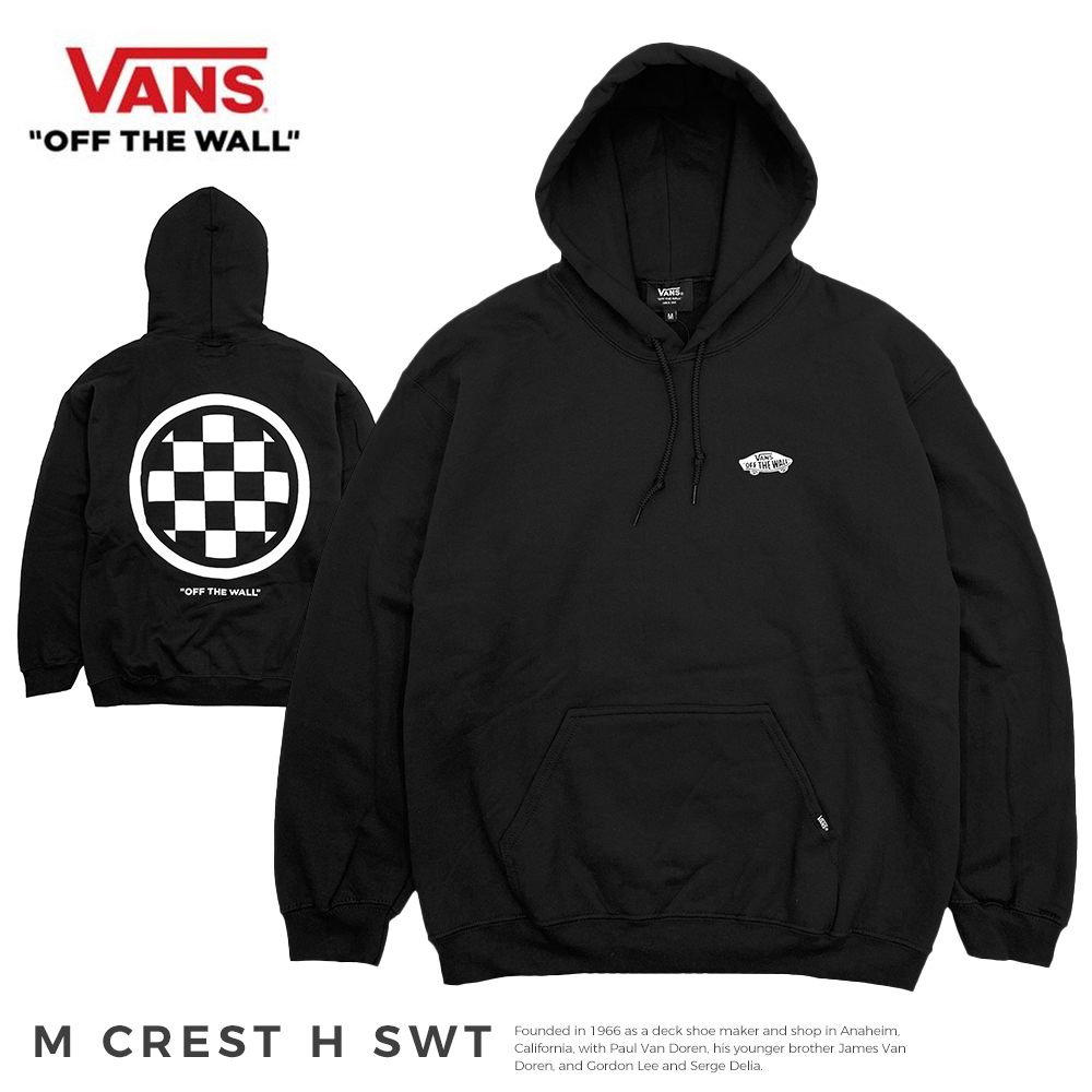 VANS バンズ パーカー 長袖 送料無料 MV&SKATE Logo C SWT スウェット