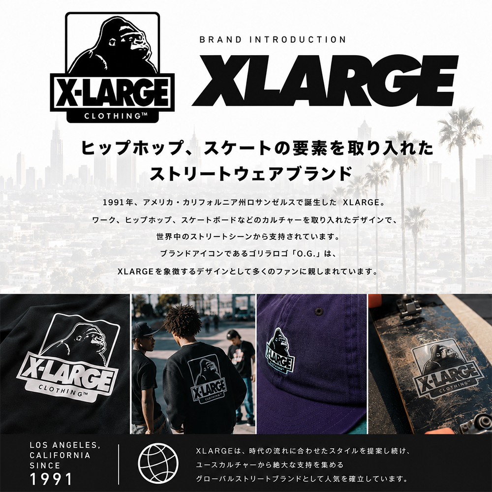 XLARGE ボクサーパンツ メンズ 2枚組