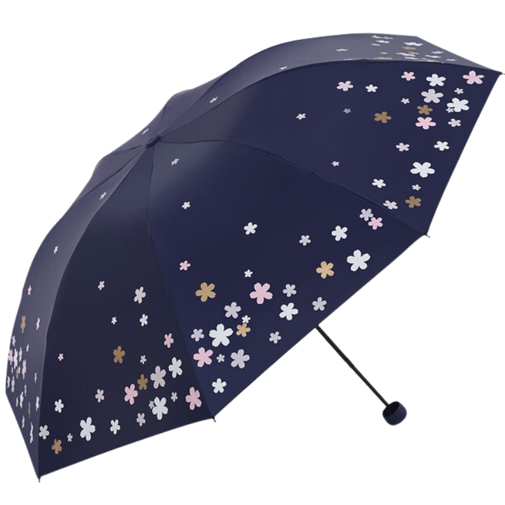 日傘 折りたたみ傘 レディース UVカット 折り畳み傘 晴雨兼用 かわいい おしゃれ 花 桜 紫外線...
