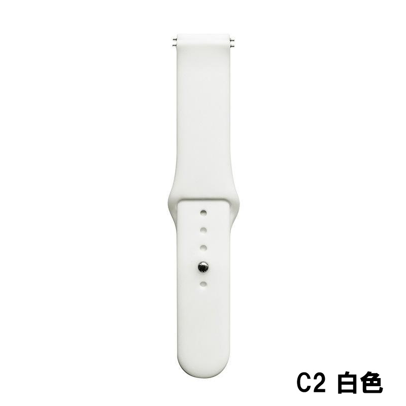 スマートウォッチ ピン留め型 18/20/22mmサイズ 交換バンド シリコン 共通 プレゼント 腕時計 デジタル時計 高品質  替えバンド 長さ調節可能 ポイント消化 ● |  | 02