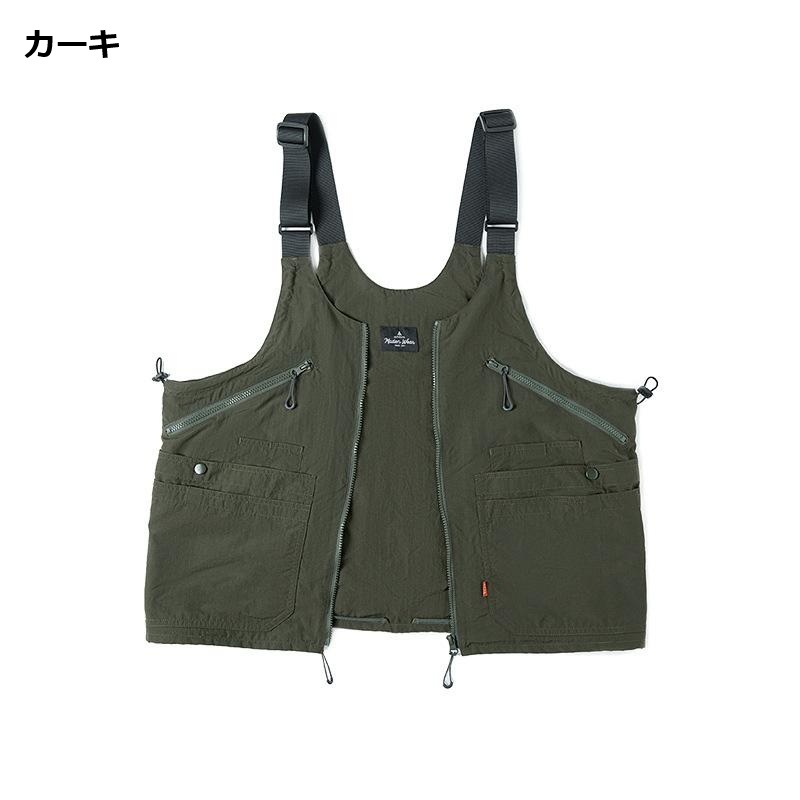 タクティカルベスト メンズ 2WAY バッグ 変形 手ぶら 大容量 多収納