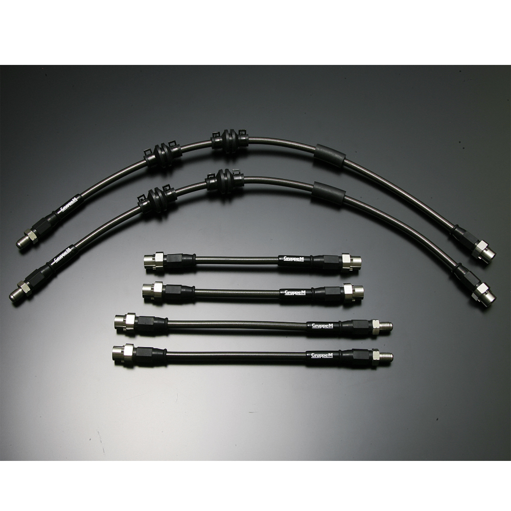 BMW 3シリーズ E36 M3B/M3C (1994-1999 ) M3 グループM ブレーキライン F\u0026Rセット ステンレススチール BH-3011Sの画像
