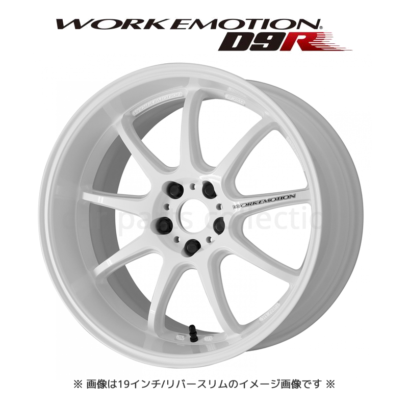 WORK G[V D9R (1PIECE/REVERSE) 18C`×7.5J +53 5H-100 zCg zC[1{