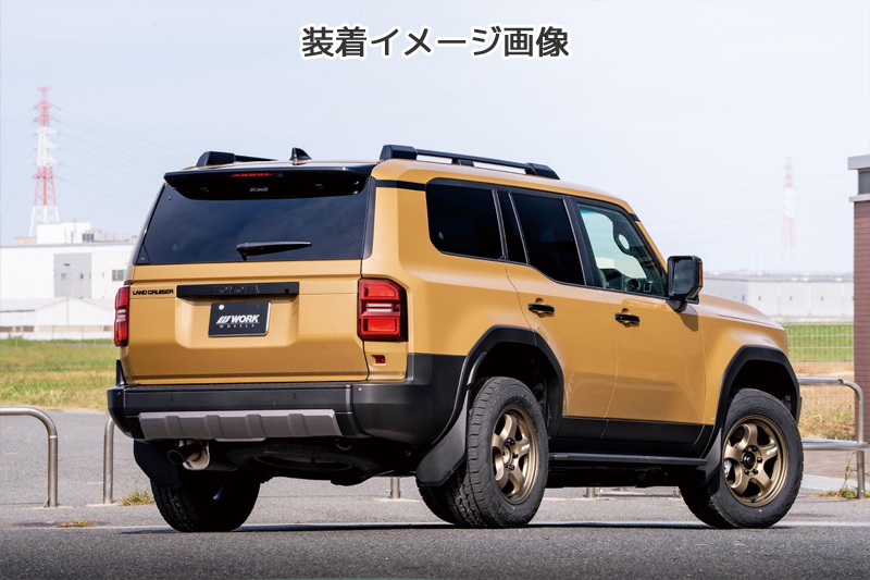 WORK 18インチ 8.0J インセット0 6-139.7 マットブラック WORK MEISTER