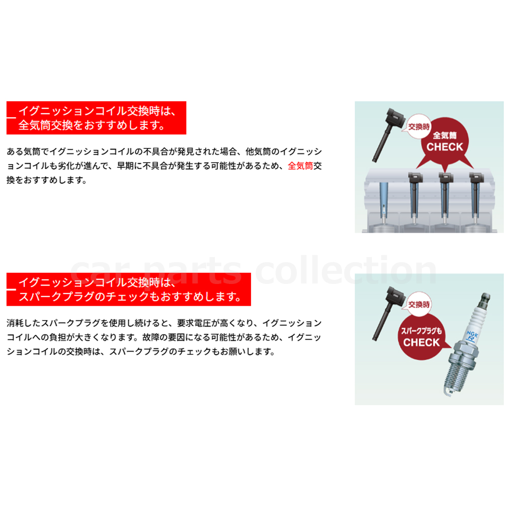 NGK U5157 ジムニー　ラパン　ワゴンR エブリィ　イグニッションコイル NGK アルトラパン HE22S (H25.6〜H27.6) K6A NGKイグニッション