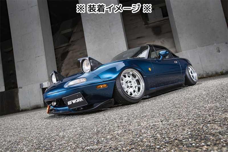 WORK 16インチ 7.5J 4H 100 ステップリム(REVERSE) DEEP RIM Odisk