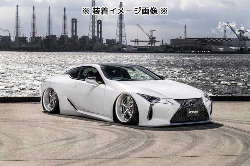 18インチ 11.0J 5H/100 FULL REVERSE STANDARD Adisk ワーク ホイール VS KF# ライトグレイッシュシルバー (1本)の画像