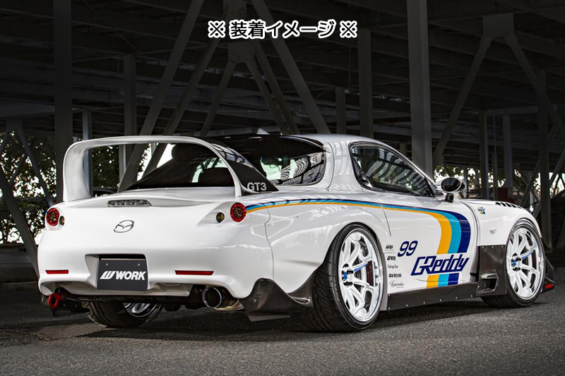 WORK 18インチ 8.5J 5H 100 ミドルコンケイブ FULL REVERSE BIG