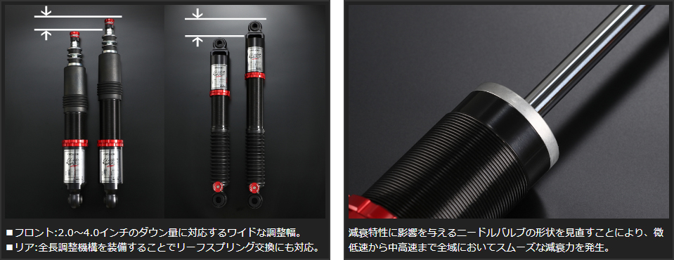 GENB（玄武） 200系 ハイエース ワイドボディ Genb CLOUD WALKER