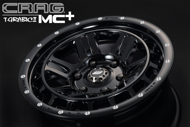 WORK 16インチ 7.0J +38 5H/114.3 WORK ホイール CRAG T-GRABIC2 MC+