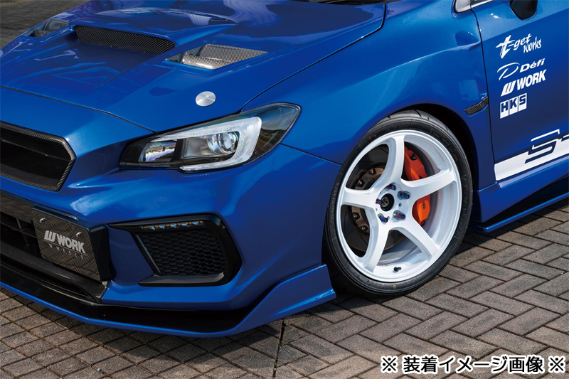 WORK 17インチ 7.0J +53 5H 114.3 セミテーパー ホイール ワーク