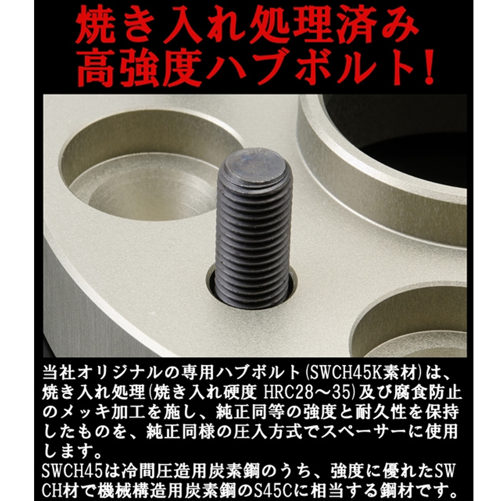 KSPエンジニアリング プリウス 50系 (15/12〜22/12) 5H/100 ハブ径 54φ