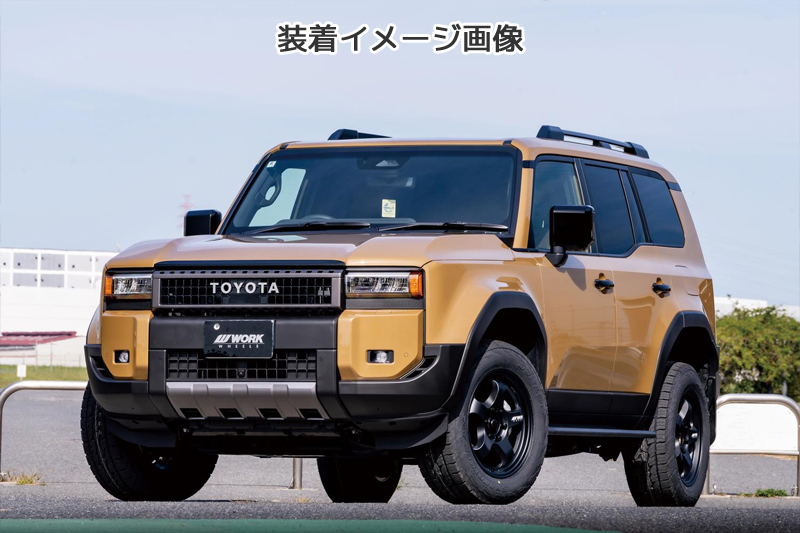 16インチ 8.0J インセット0 5-150 マットブラック WORK MEISTER S1 1PIECE SUV ホイール1本 (単品) | WORK | 04