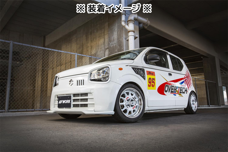 WORK 17インチ 8.5J 5H 114.3 ステップリム(REVERSE) BIG CALIPER