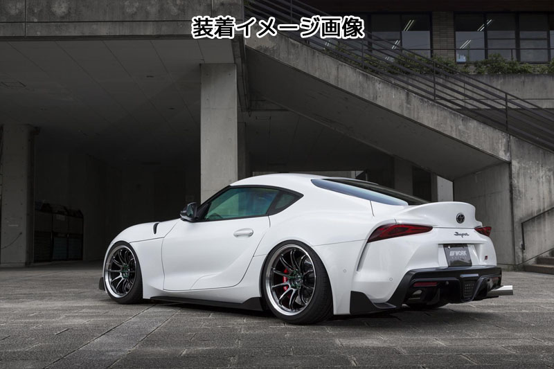 WORK 17インチ 8.0J +35 5H 114.3 セミテーパー ホイール ワーク