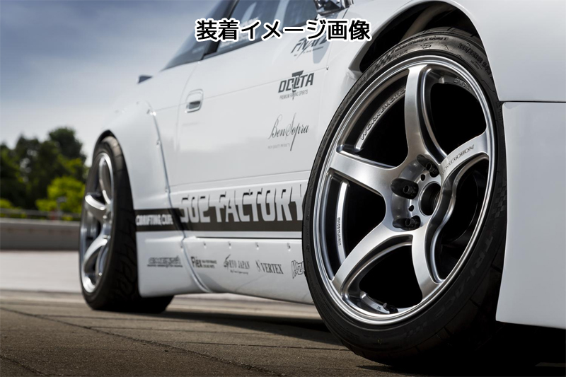 WORK 19インチ 8.5J +45 5H 114.3 ミドルテーパー ホイール ワーク