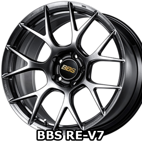 (1本価格) 19インチ 8.0J 5/112 BBS RE-V7 (DB) ホイール 1本-