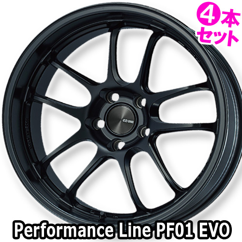 4本価格) 18インチ 9.5J 5/114.3 エンケイ パフォーマンスライン PF01 EVO (MBK) ホイール 4本セット : enkei- pf01evo-mb-189505114-4p : カーマニアNo.1 - 通販 - Yahoo!ショッピング