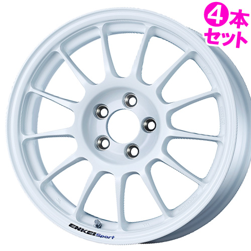 (4本価格) 15インチ 6.5J 5/100 エンケイ エンケイスポーツ RC-T5 (W) ホイール 4本セット｜car-mania