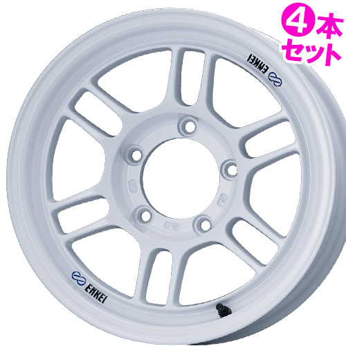 (4本価格) 16インチ 5.5J 5/139.7 エンケイ オールロード RPT1 (W) ホイール 4本セット｜car-mania