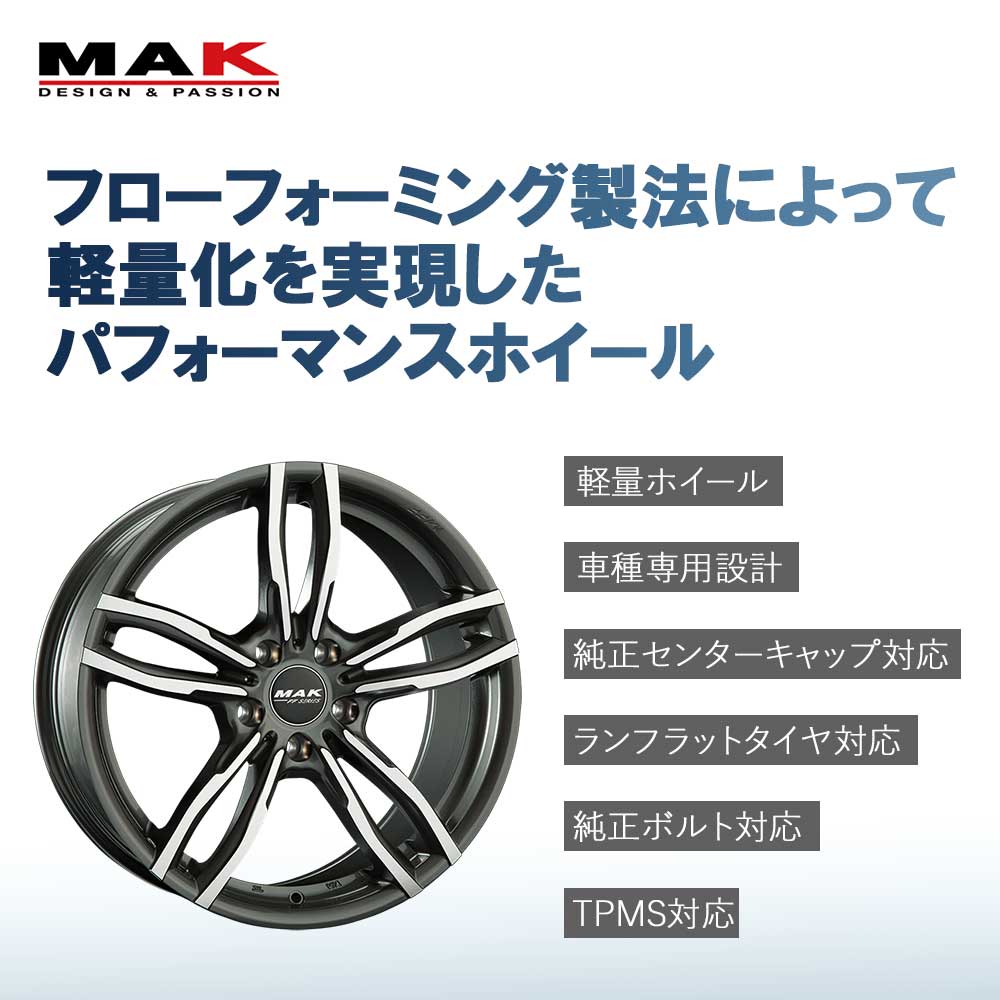 Yahoo!オークション -「mak ホイール 18」(18インチ) (ホイール)の落札