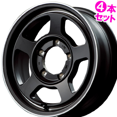 マルカサービス - (4本通貨価値) 16in 5.5J 5/139.7 マルカ MID ガルシア 風の強い町5 (SBP) 車輪 4本仕掛ける 自動車-車、バイク、自転車