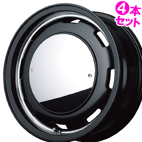 (4本価格) 16インチ 5.5J 5/139.7 マルカ MID ガルシア シスコ ムーン (SB) ホイール 4本セット