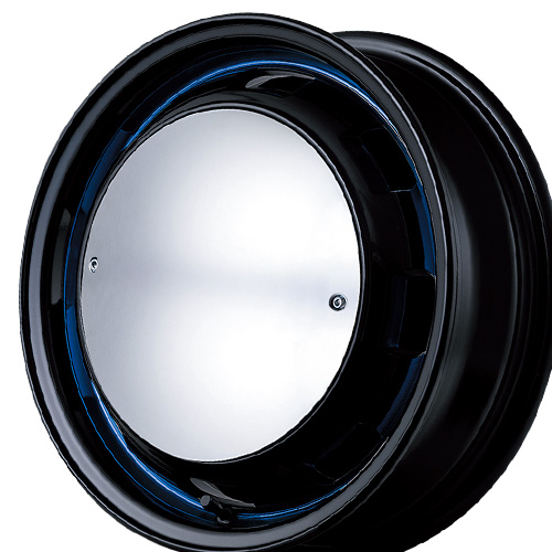 (1本価格) 15インチ 4.5J 4/100 マルカ MID ガルシア シスコ ポップ (BLUE) ホイール 1本