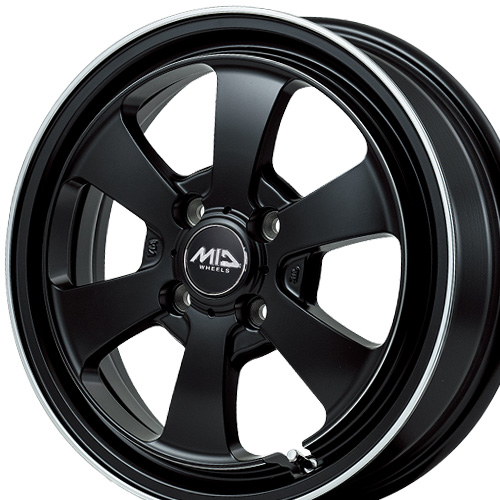 マルカサービス - (1本通貨価値) 15in 4.5J 4/100 マルカ MID ガルシア ダラス6 (SBP) 車輪 1本 アルミホイール-自動車