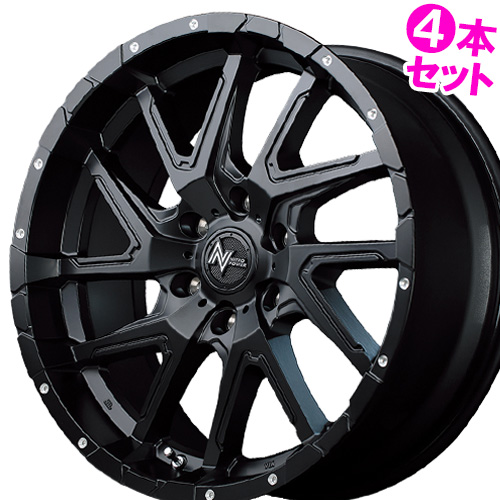 マルカサービス - (4本通貨価値) 17in 6.5J 6/139.7 マルカ ナイトロパワー デリンジャー (SB) 車輪 4本仕掛ける タイヤ、ホイール-アルミホイール-自動車